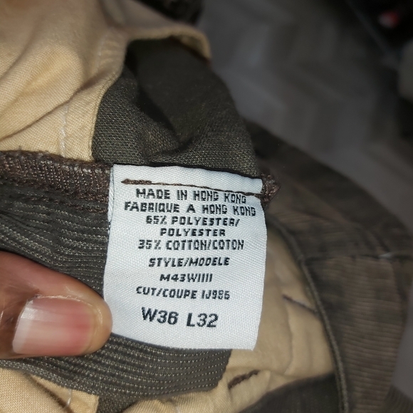 Guess Classic Taupe Corduroy Pants - Picture 9 of 12